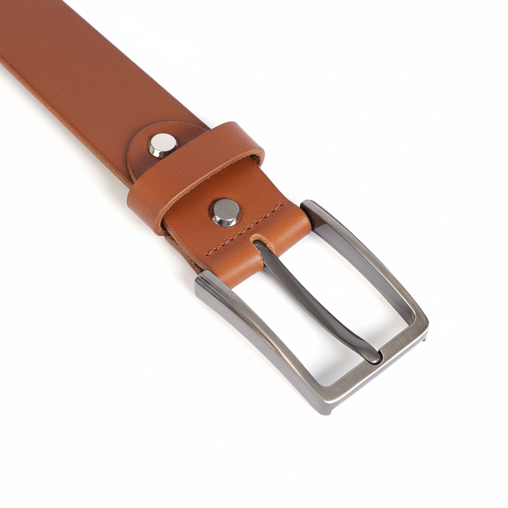 vauxlea men classic tan leather belt vauxlea men classic tan leather belt