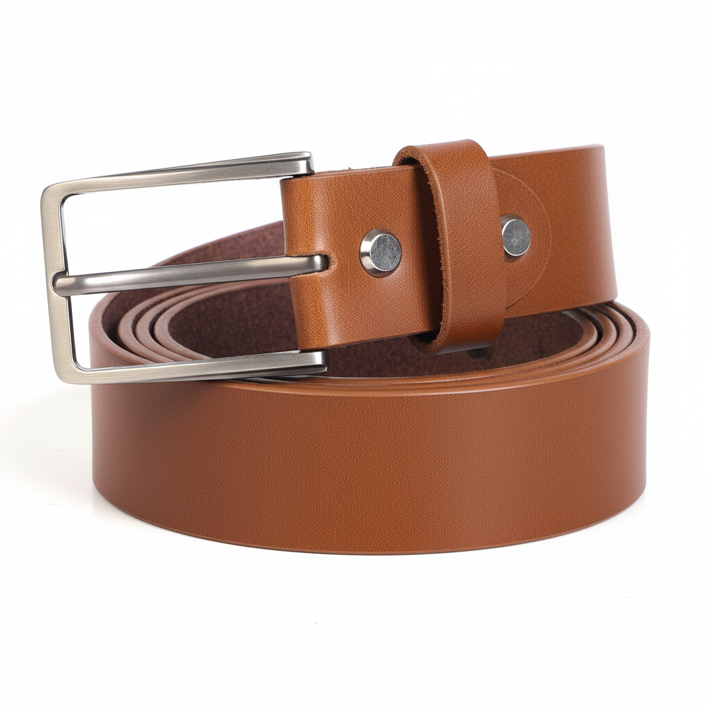 vauxlea men classic tan leather belt vauxlea men classic tan leather belt